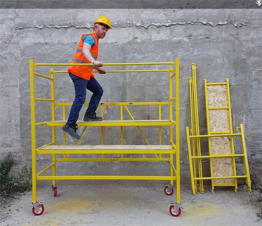 Katlanır Mobil İskele