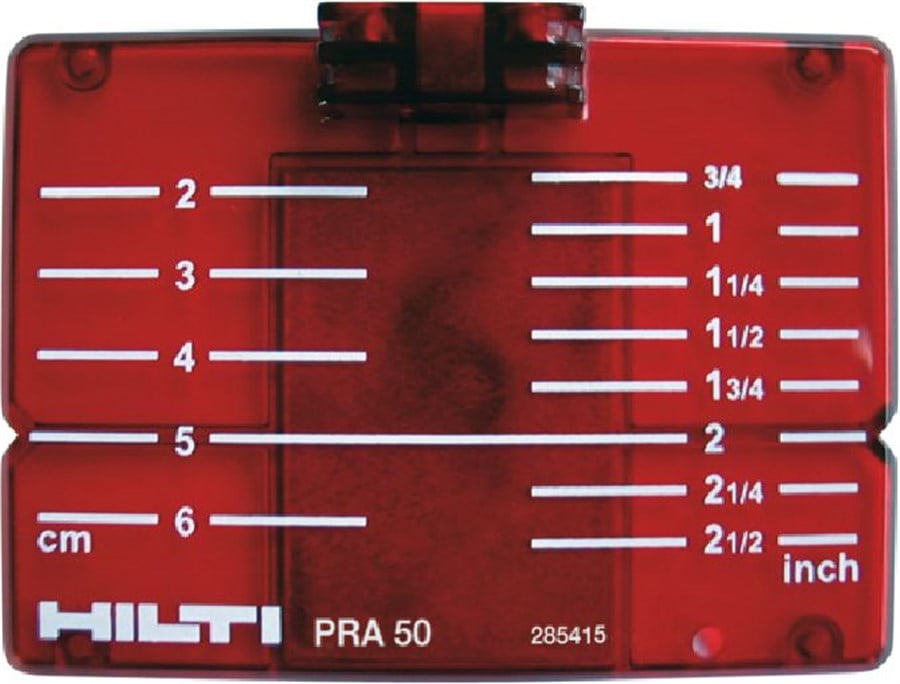 Hilti Lazer Hedef Plakası