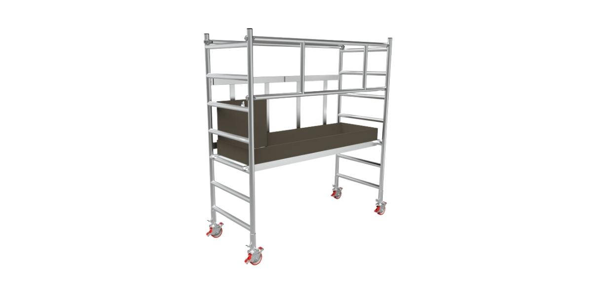 Saraylı 8802-D Profesyonel Katlanır İskele h:220cm