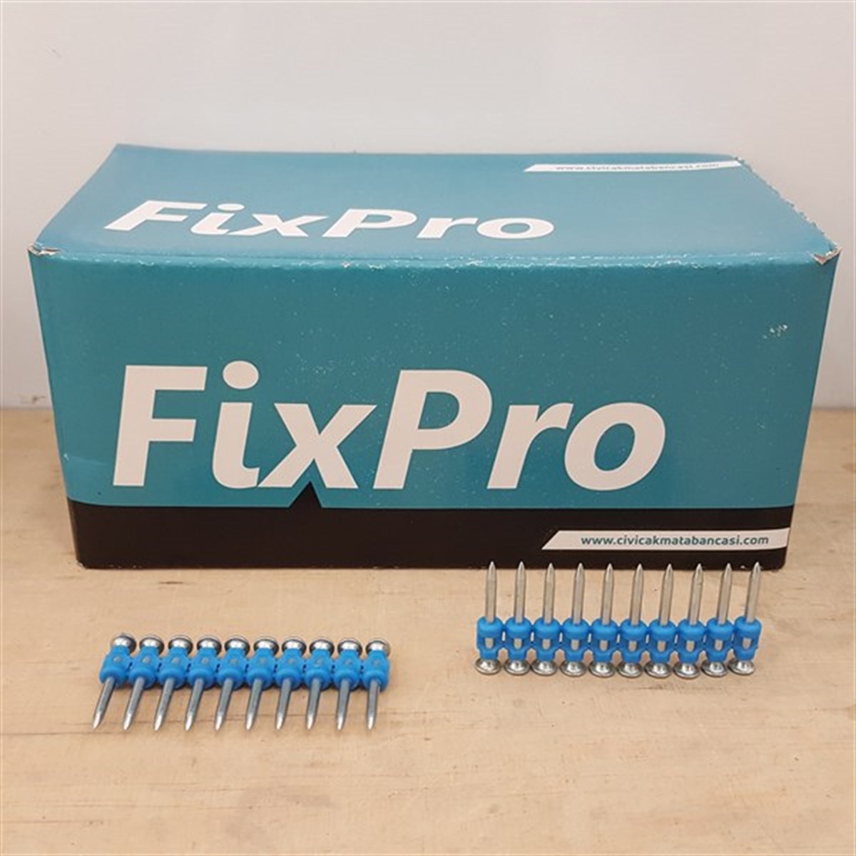 FixPro 30mm Havalı Tabanca Çivisi 1000 Adet/Kutu - Bilal Expres - 0362 543  04 44