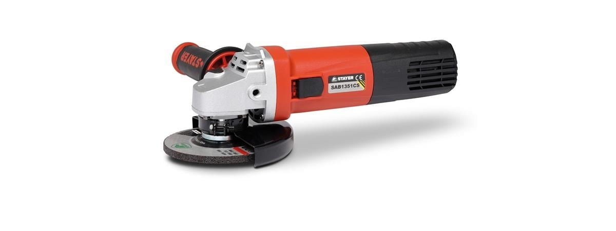 Stayer SAB1351CS Avuç Taşlama 1300W 125mm Devir Ayarlı