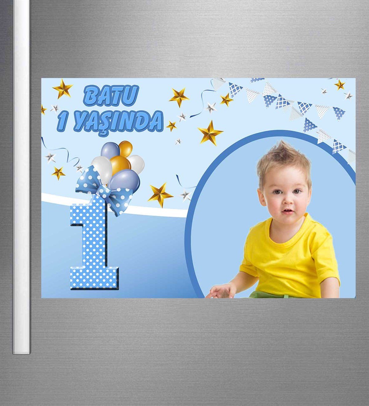 1  Yaş Kişiye Özel Magnet 18 Adet
