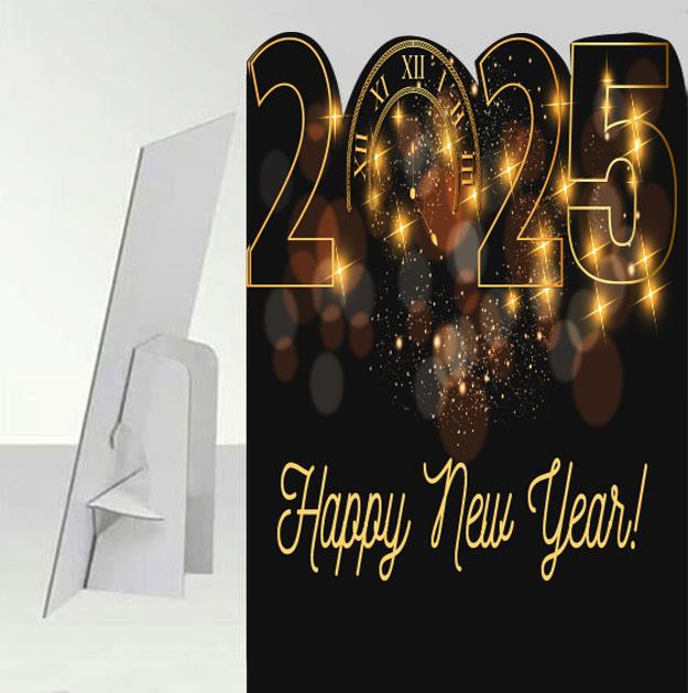 2026 Yeni Yıl Karşılama Ayaklı Pano