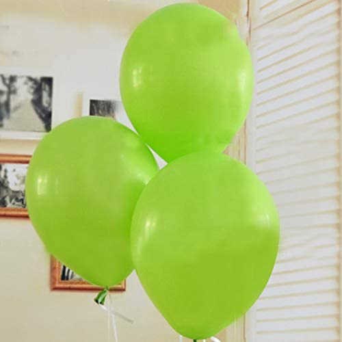 30 Adet Yeşil Kalp Uçan Balon Demeti