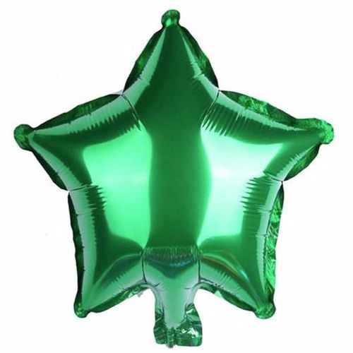 30 Adet Yeşil Yıldız Uçan Balon Demeti