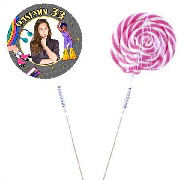 90lar Parti Konsepti90lar Kişiye Özel Sosyete Şekeri 10 Adet