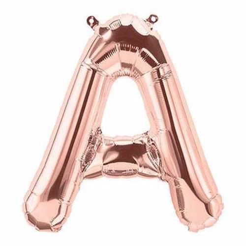 A Harf Folyo Balon Gold Rose 76 Cm