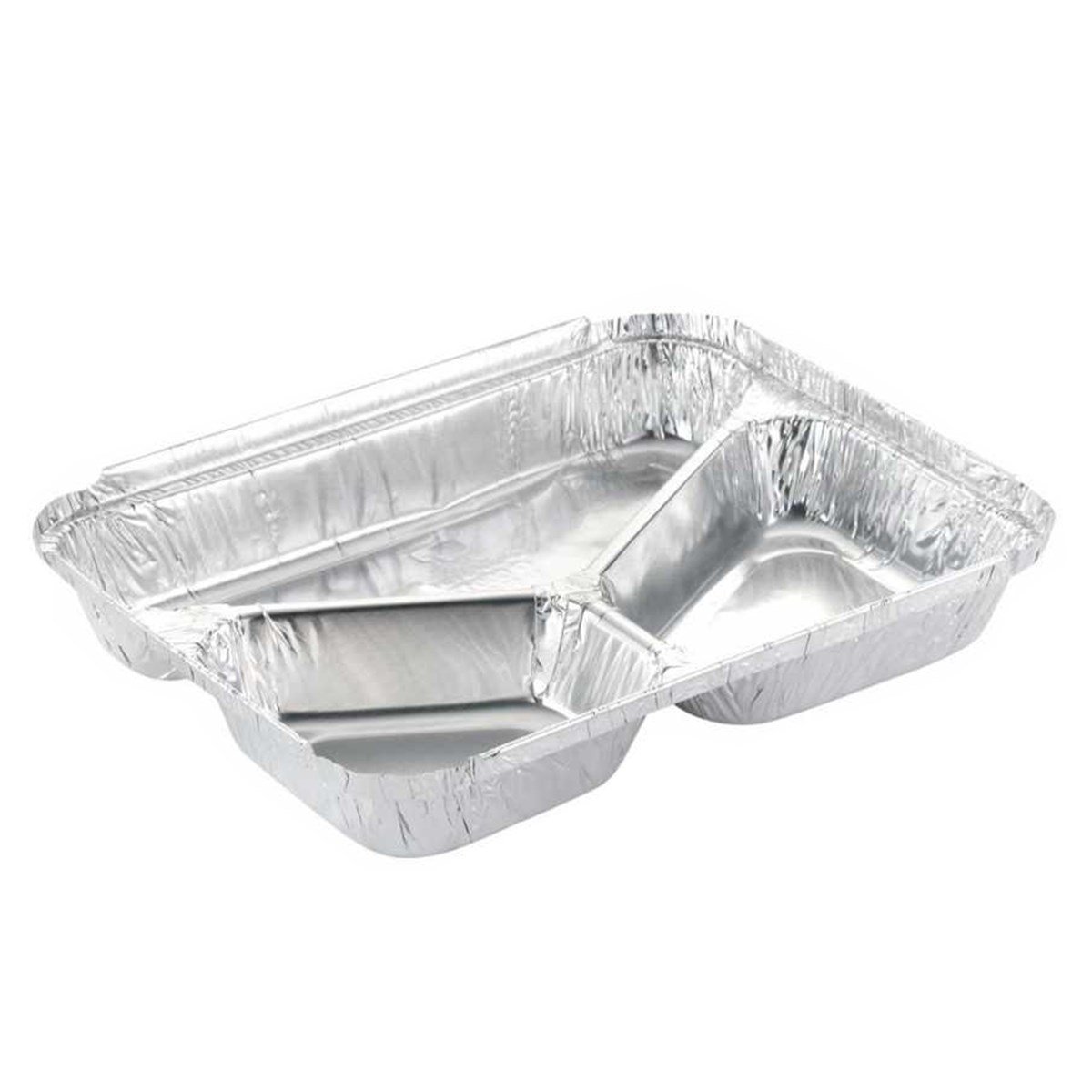 Alüminyum 3 Gözlü Kap+Kapak 100 Adet