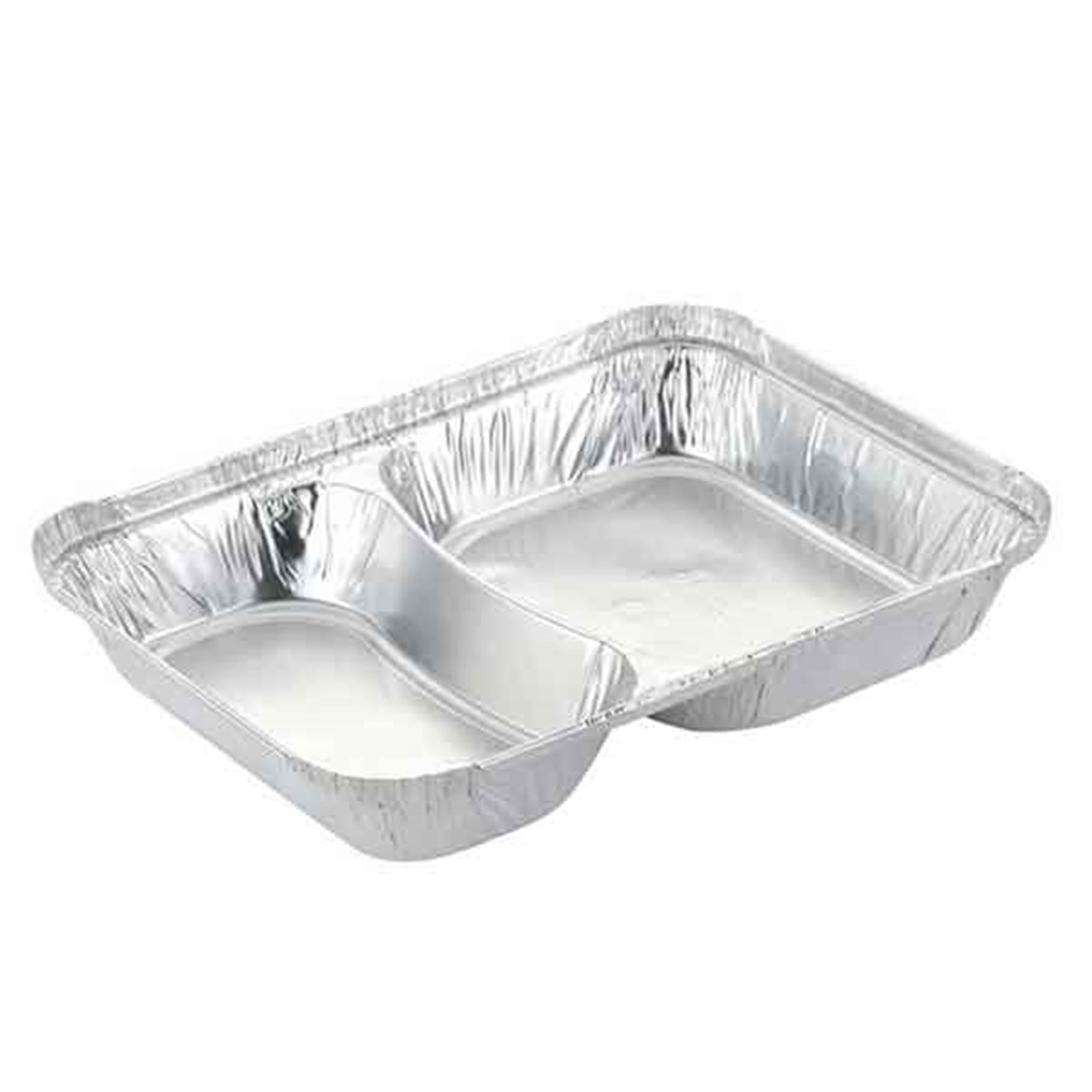 Alüminyum Kap Kapaklı 2 Gözlü 100 Adet