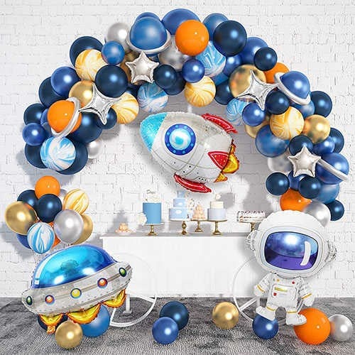 Astronot Uzay Folyo Balon