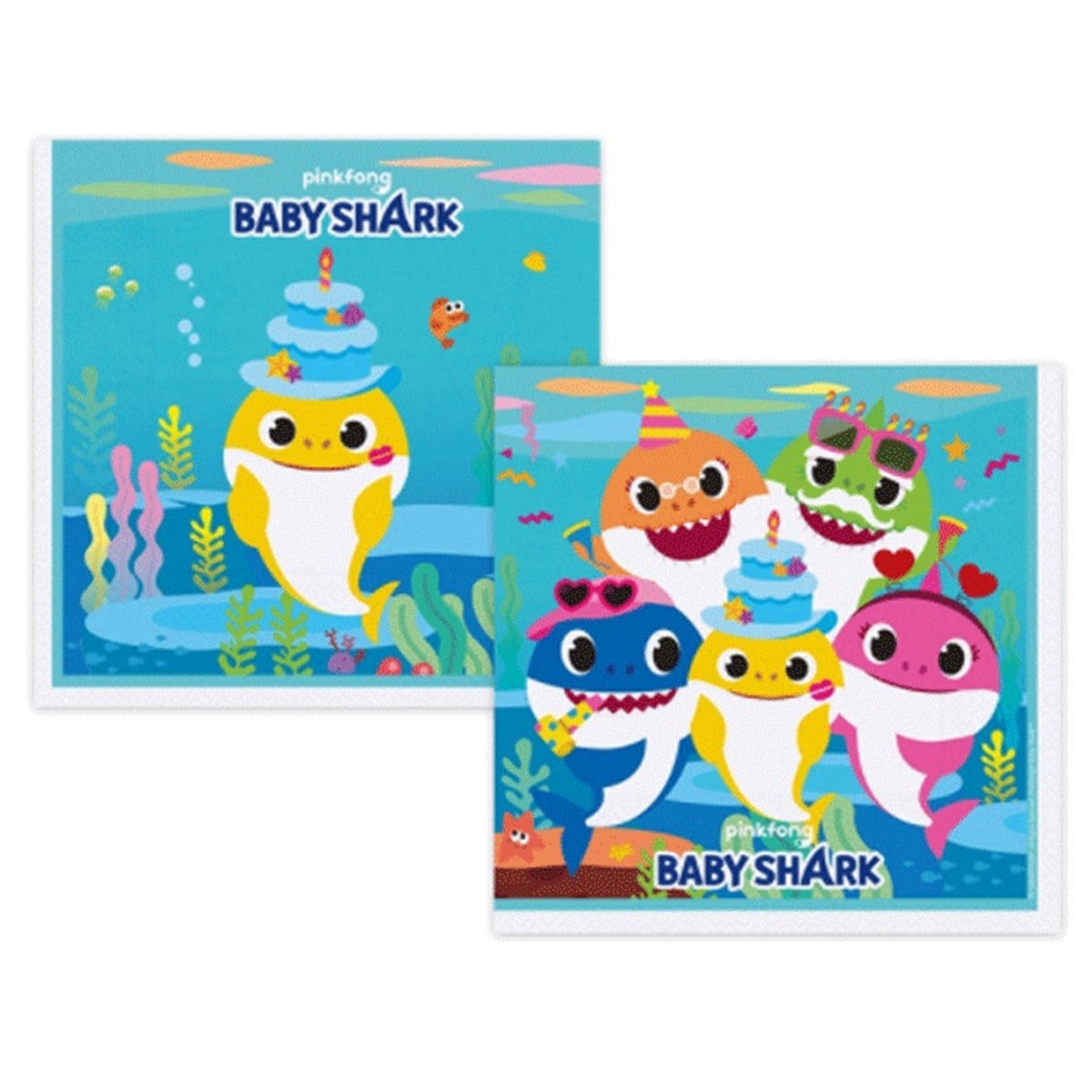 Baby Shark Peçete 16 Adet