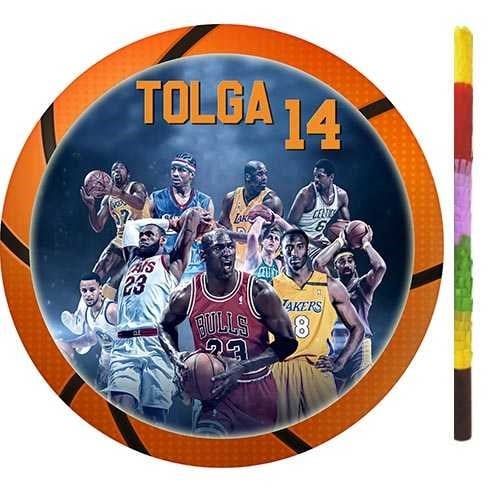 Kişiye Özel Basketbol Pinyata + Sopası