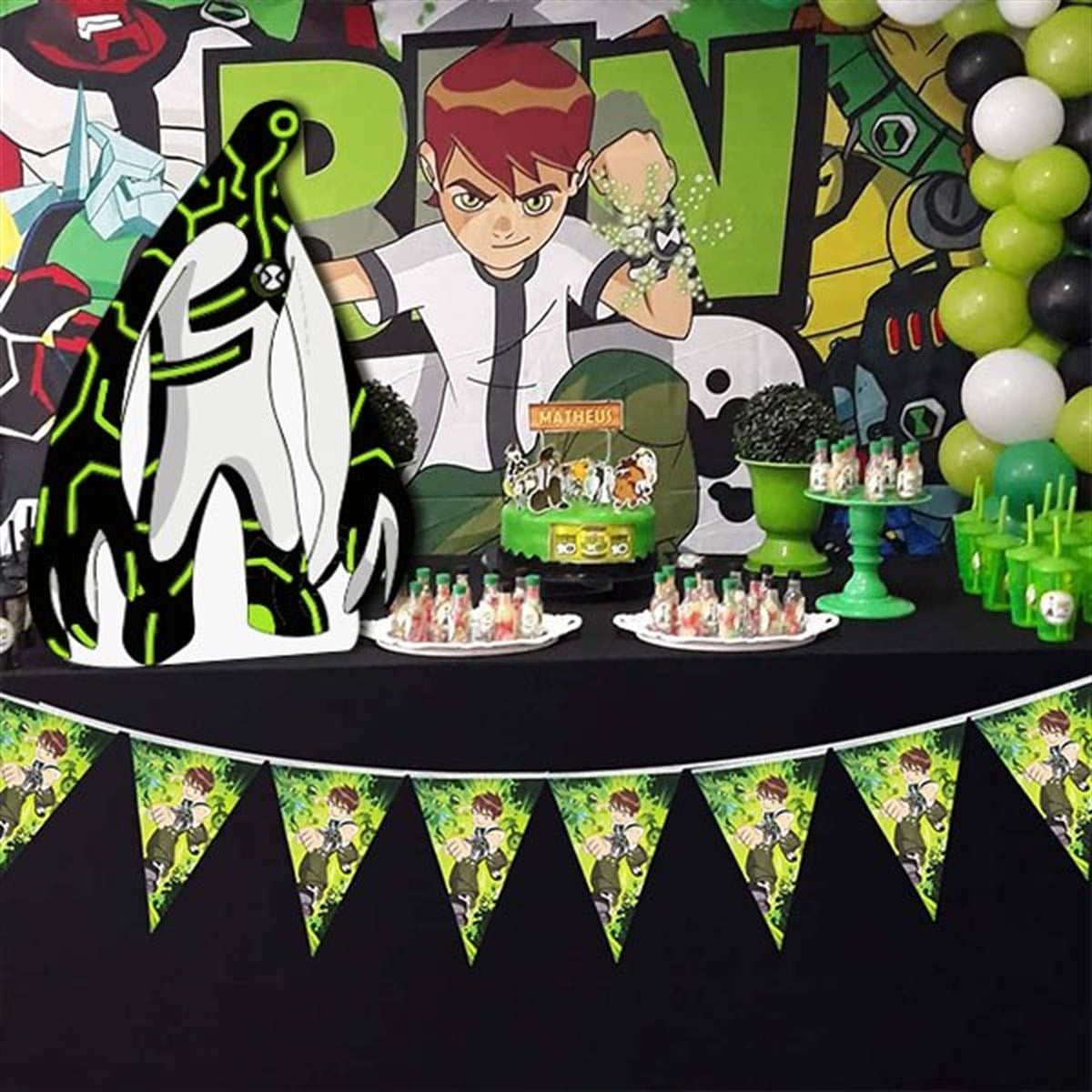 Ben 10 Allien Masa Üstü Ayaklı Pano