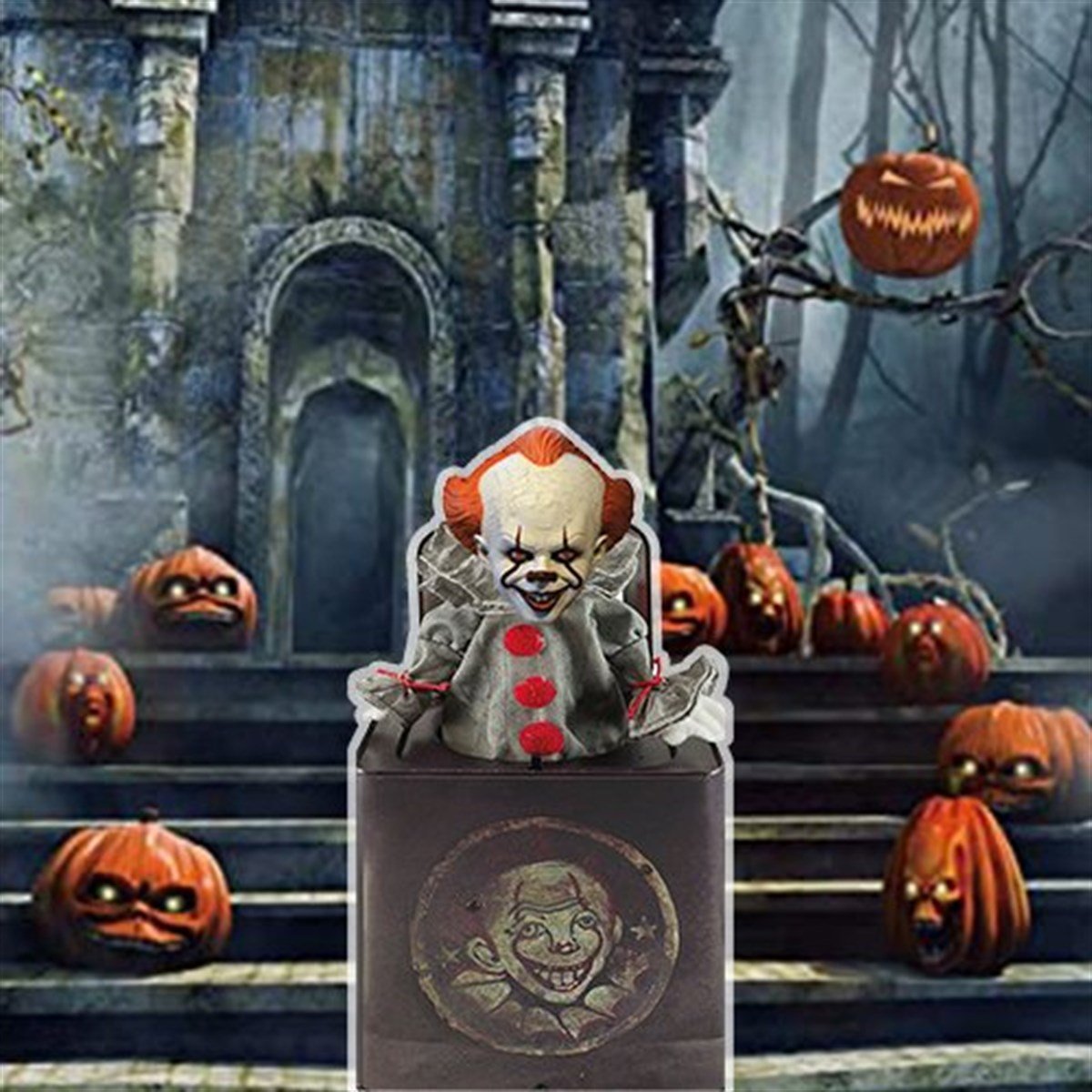 Cadılar Bayramı Pennywise Masa Üstü Ayaklı Pano 