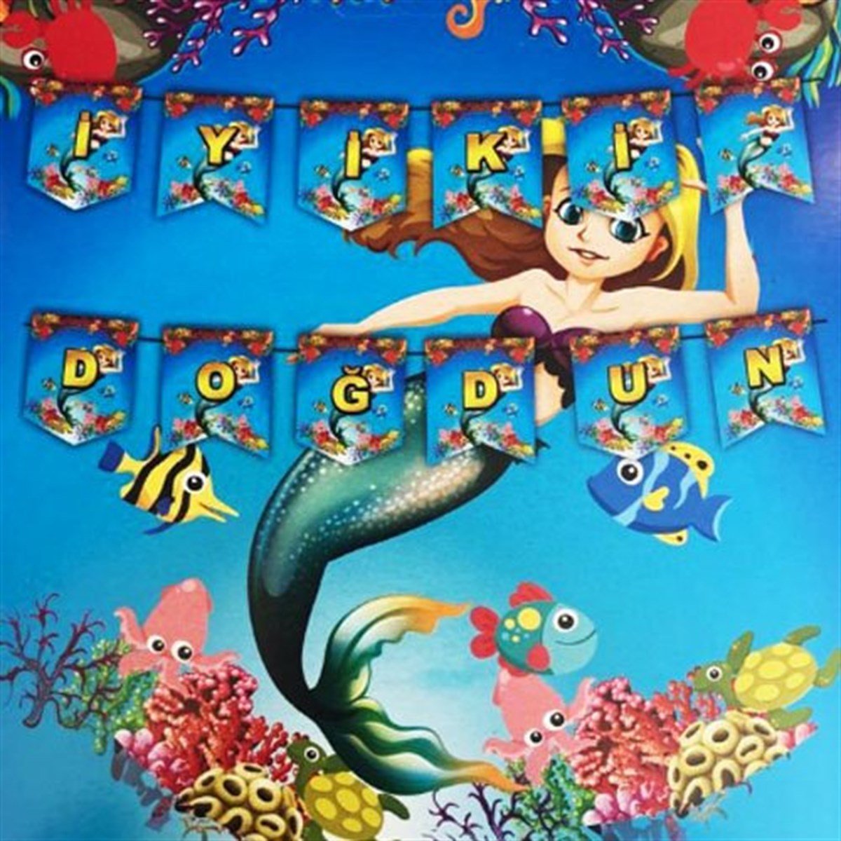 Deniz Kızı İyi ki Doğdun Yazı