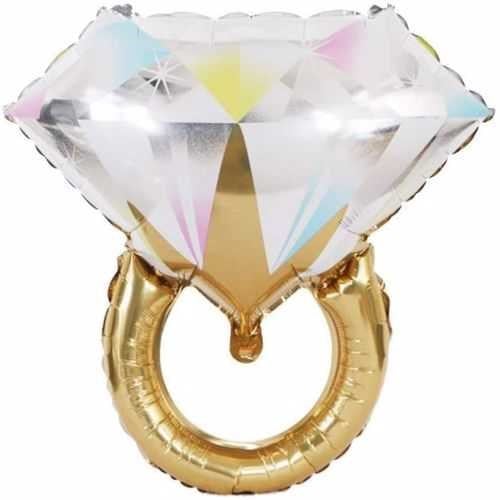 Elmas Yüzük Folyo Balon