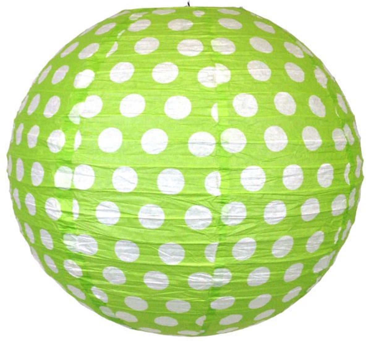 Fener Süs Yeşil Puantiyeli 30 Cm