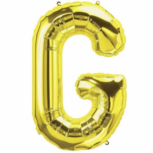 G Harf Folyo Balon Gold 100 cm