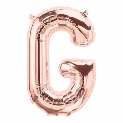 G Harf Folyo Balon Gold Rose 76 Cm