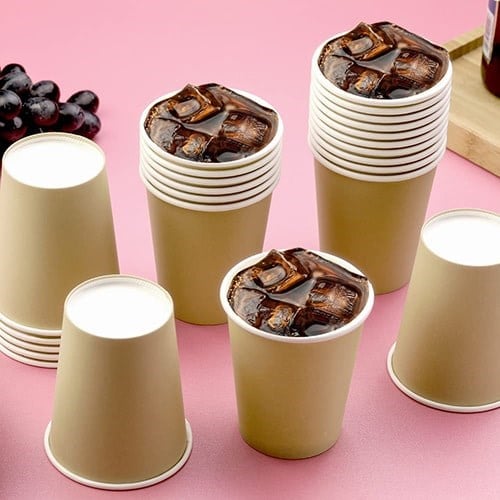 Gold Karton Bardak 8 Adet