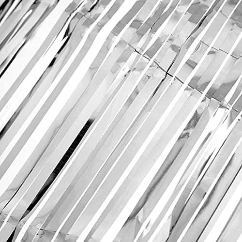 Gümüş Saçaklı Masa Eteği