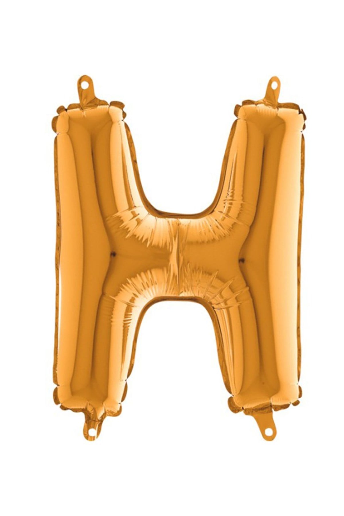 H Harf Folyo Balon Gold 100 cm