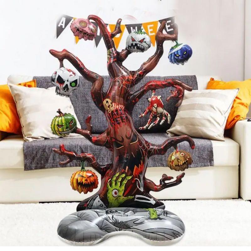 Halloween Ağaç Folyo Balon