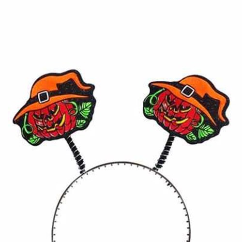 Halloween Cadı Taç Kırmızı Balkabağı