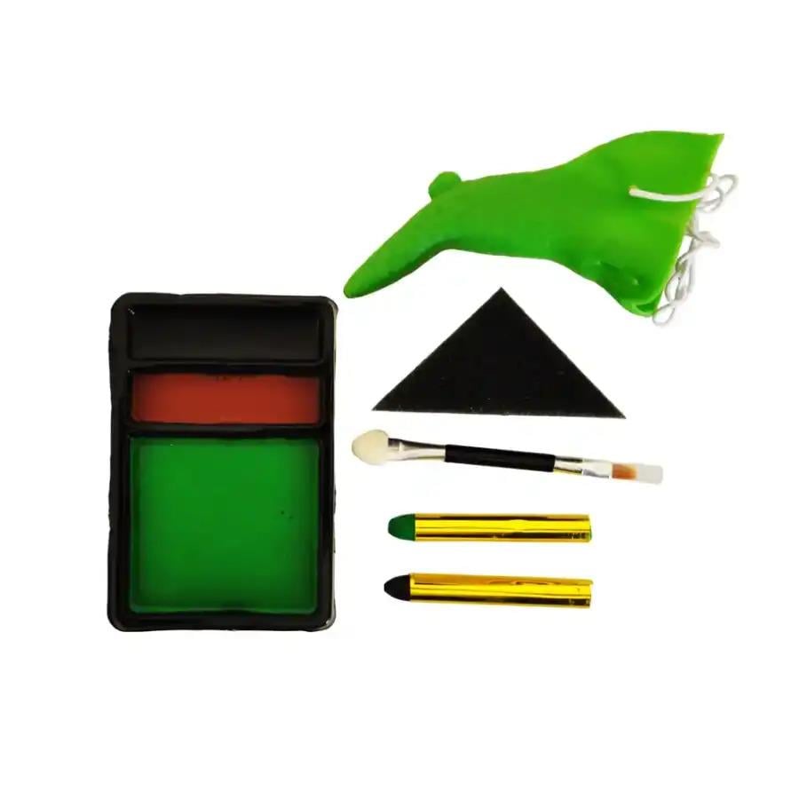 Halloween SüsleriHalloween Yeşil Cadı Makyaj Kiti