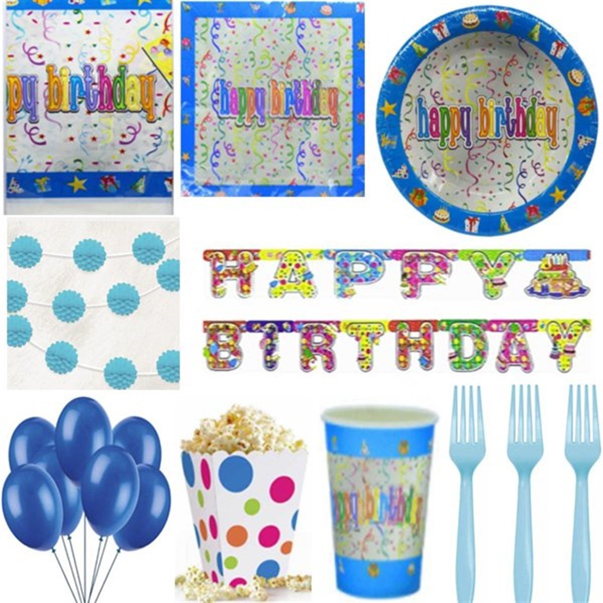 Happy Birthday 16 Kişilik Parti Seti