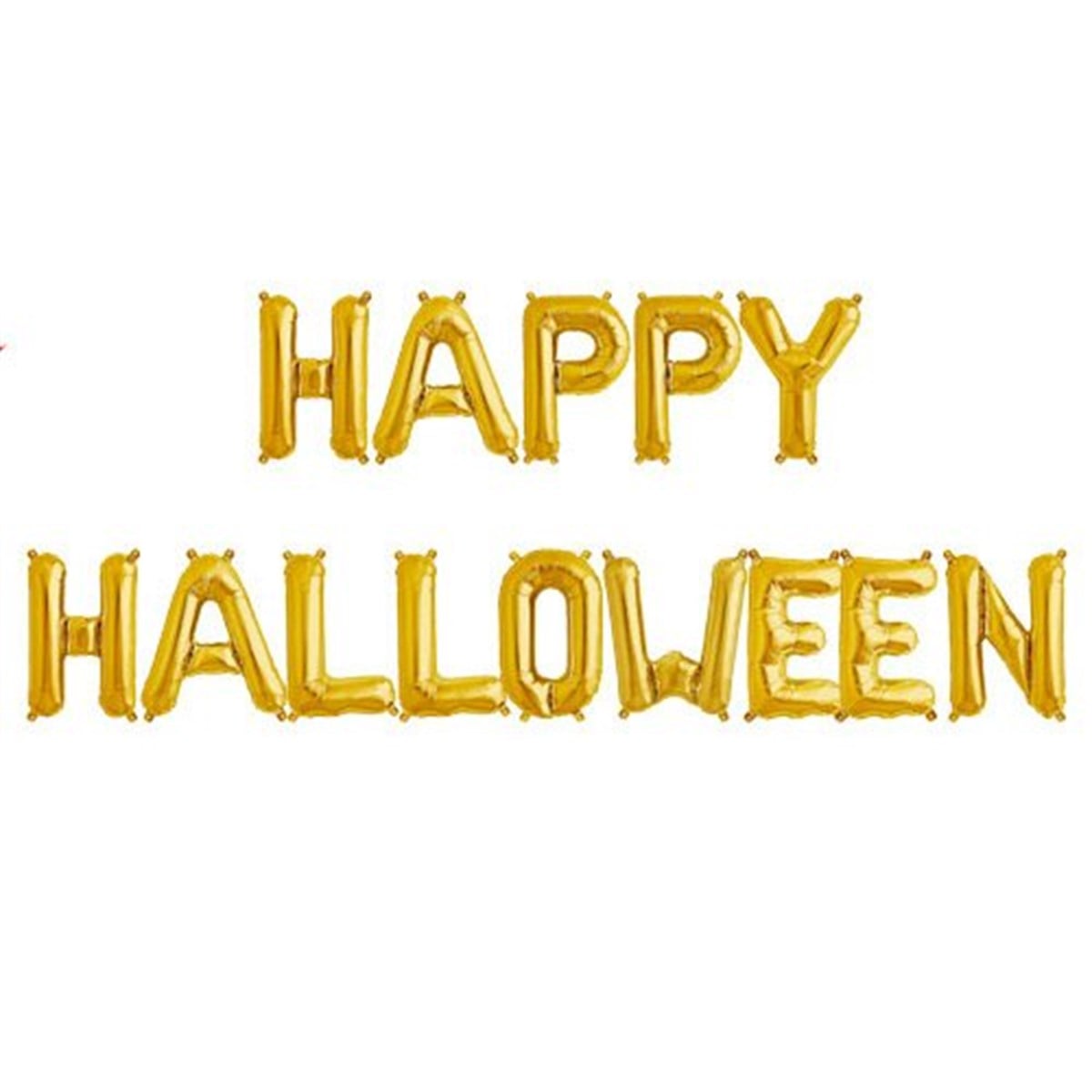 Happy Halloween Folyo Balon Gold 35 Cm