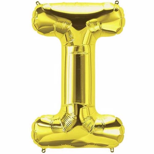 I Harf Folyo Balon Gold 100 cm