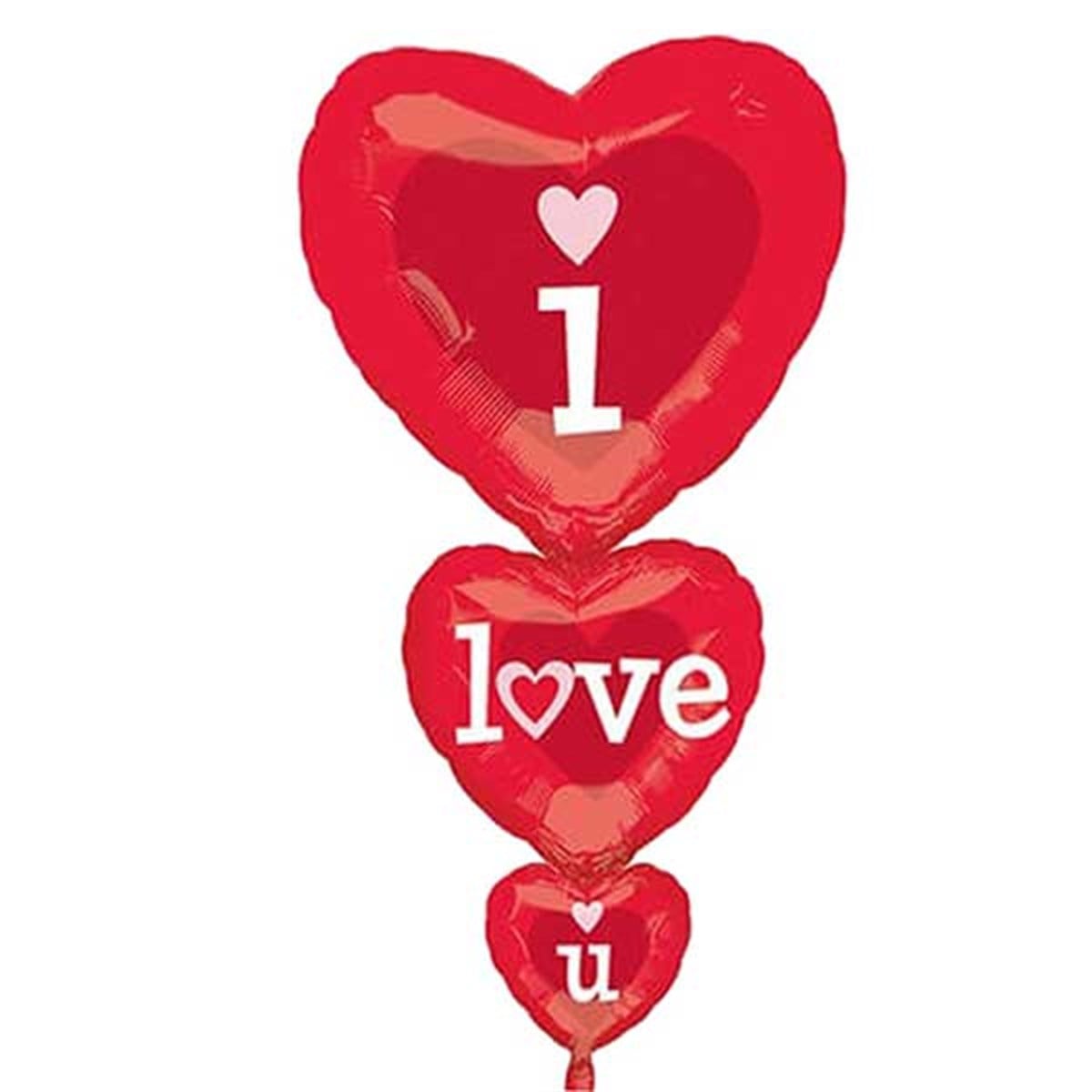 I Love You Folyo Balon
