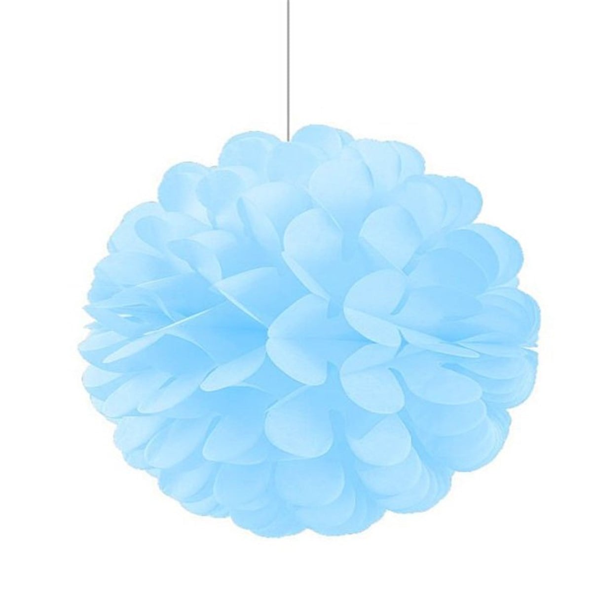 Kağıt Top Süs Mavi 30 CM