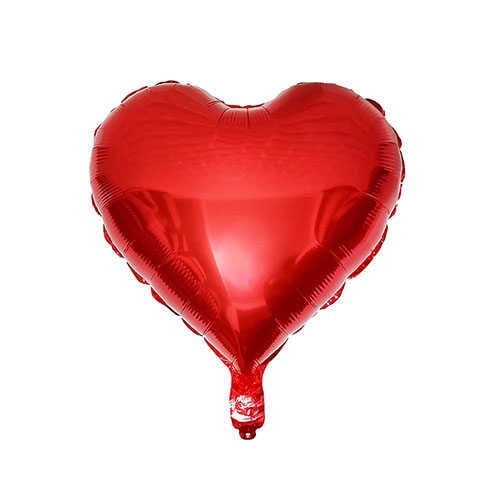 Kırmızı Kalp Folyo Balon 45 Cm