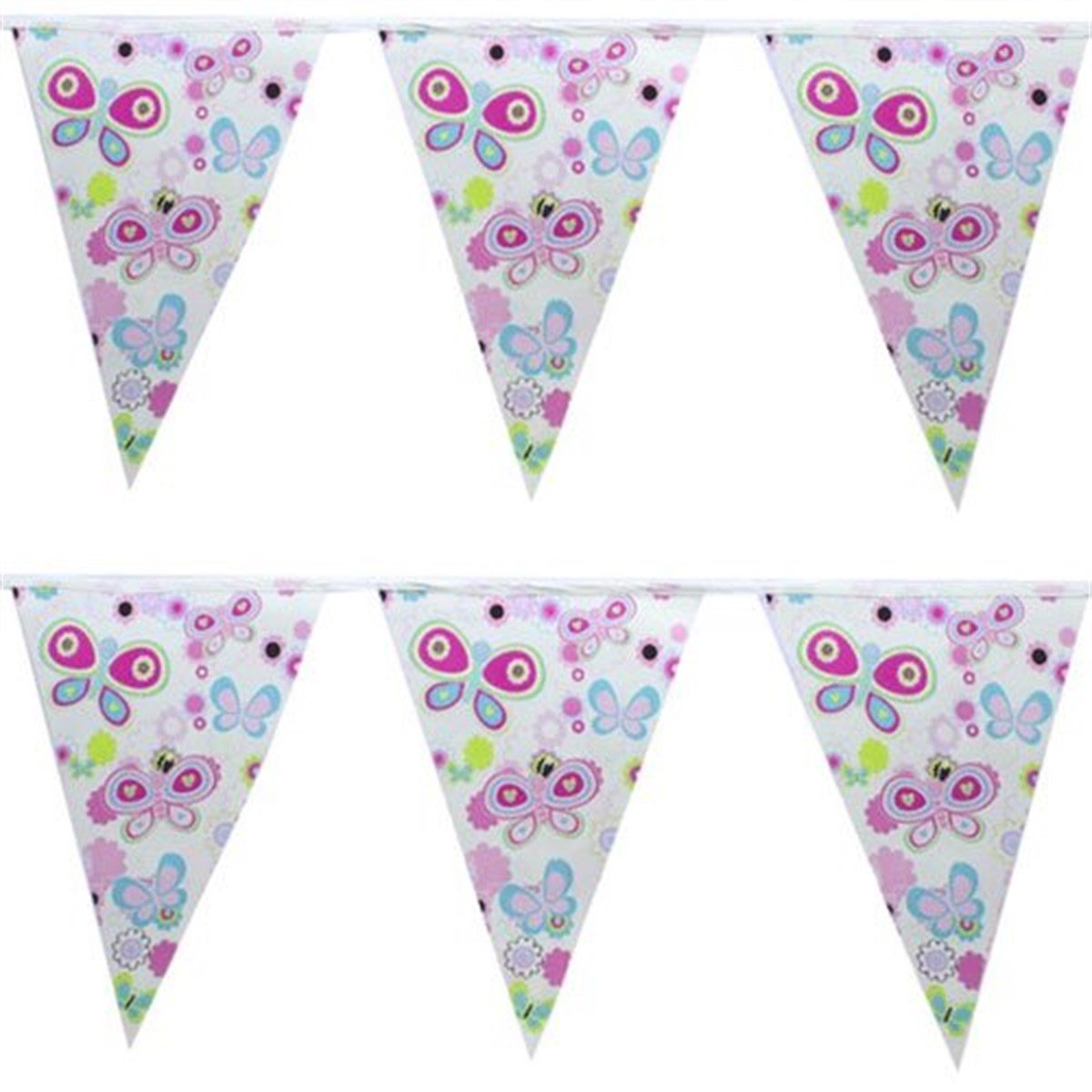 Kelebek Bayrak Flama