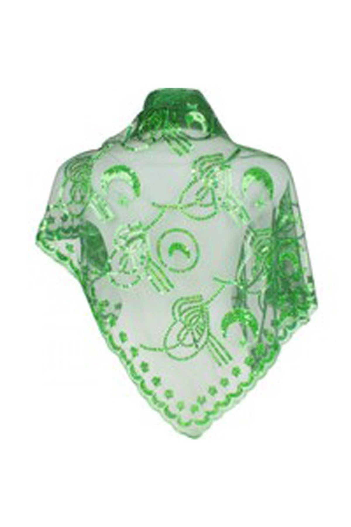 Kına Örtüsü Yeşil + 2 Eldiven