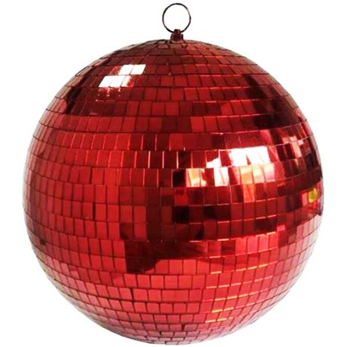 Kırmızı Disko Topu 28 Cm