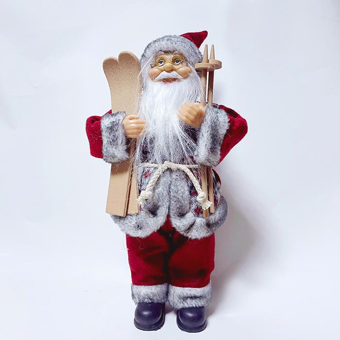 Kırmızı Gri Noel Baba Lüks 