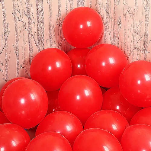Kırmızı  Pastel Balon 20 Adet