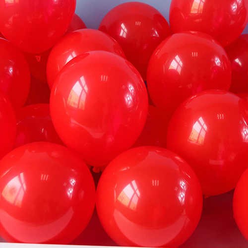 Kırmızı  Pastel Balon 20 Adet