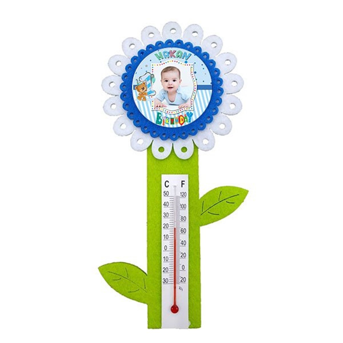 Kişiye Özel 1 Yaş Ayıcık Termometre 8 Adet