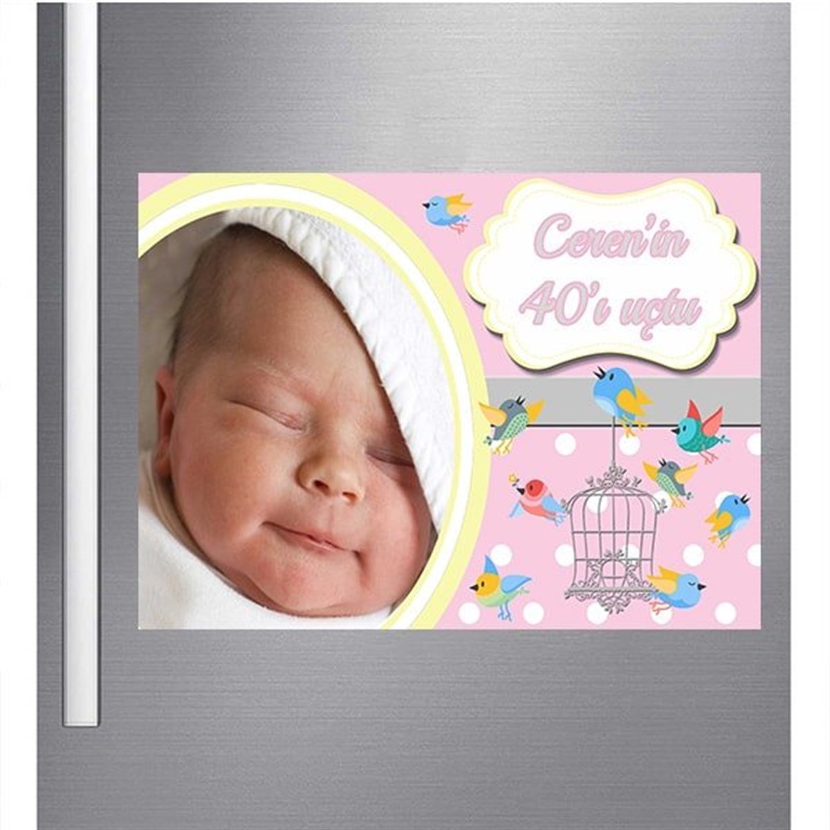 Kişiye Özel 40 Uçurma Partisi Magnet