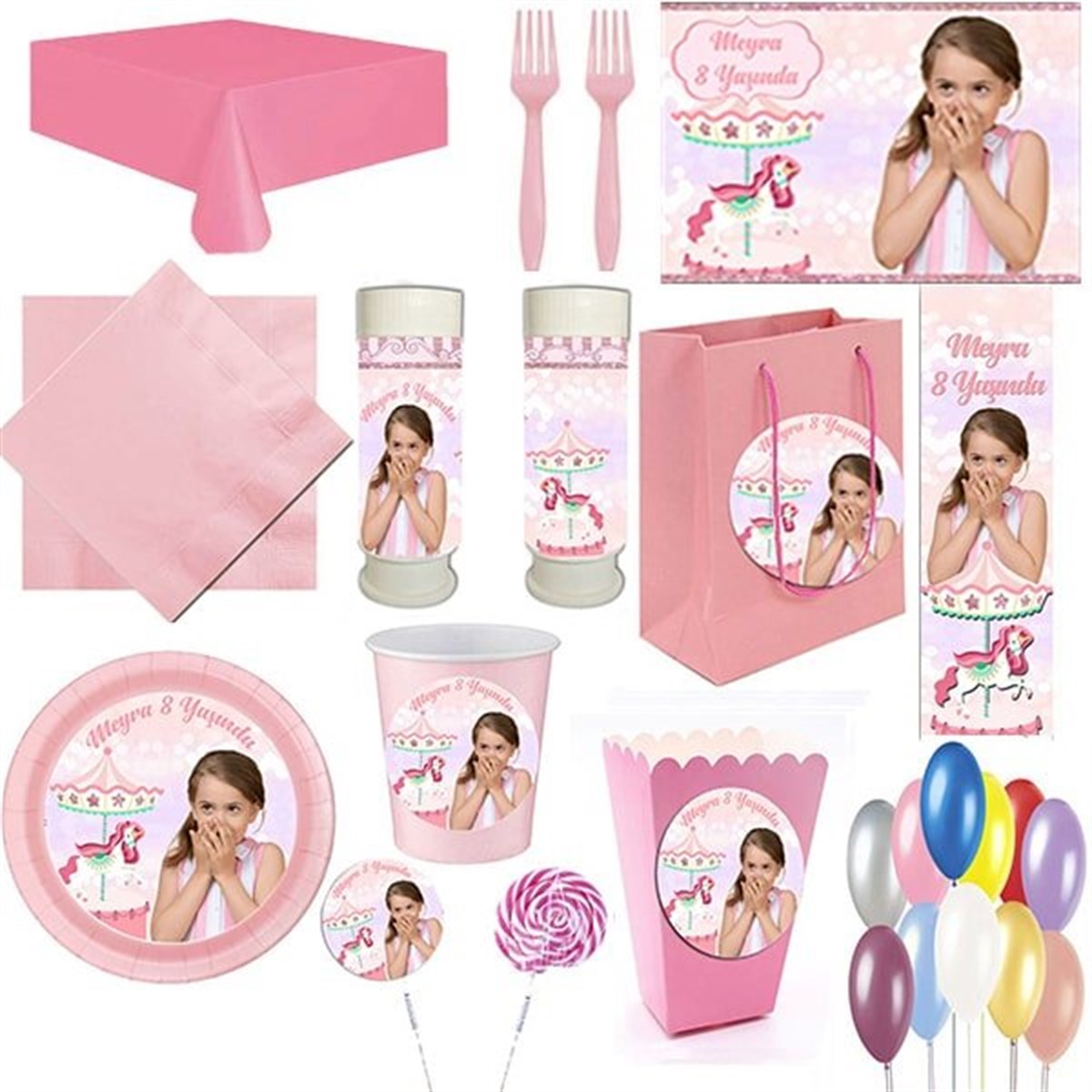 Kişiye Özel Atlı Karınca 16 Kişilik Parti Seti