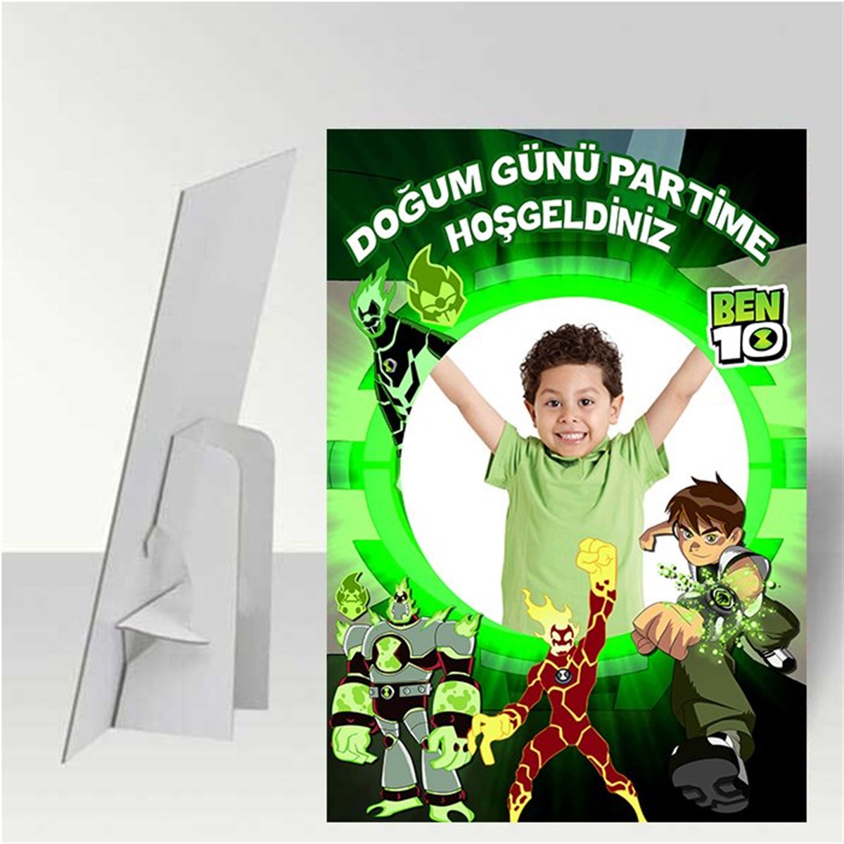 Kişiye Özel Ben 10 Ayaklı Pano