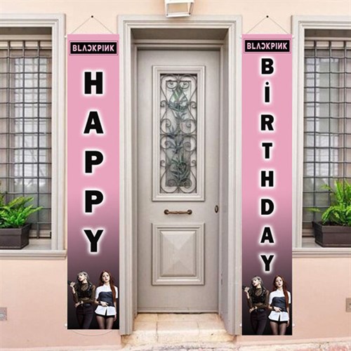 Kişiye Özel Black Pink Flama 2 Adet