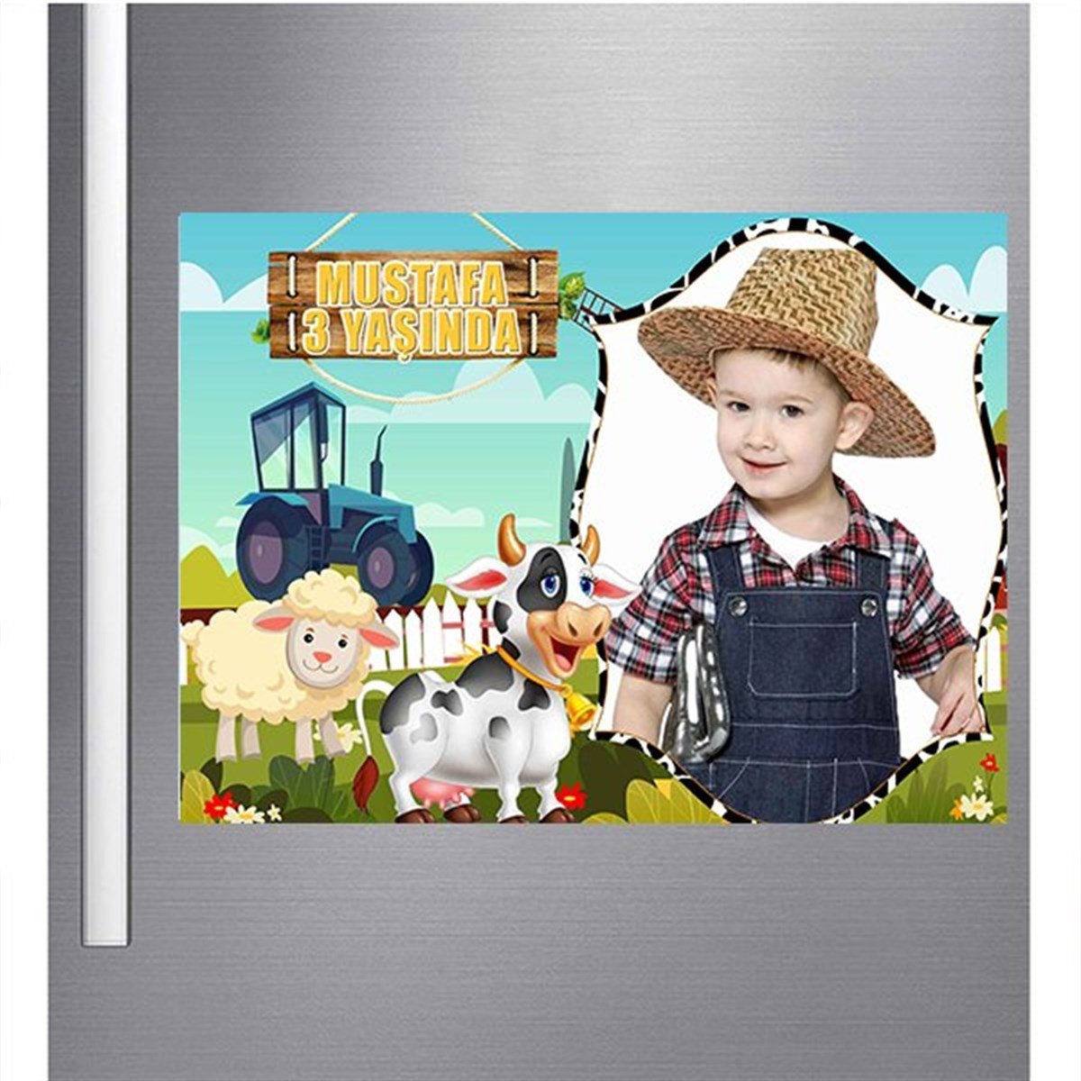 Kişiye Özel Çiftlik Magnet 18 Adet