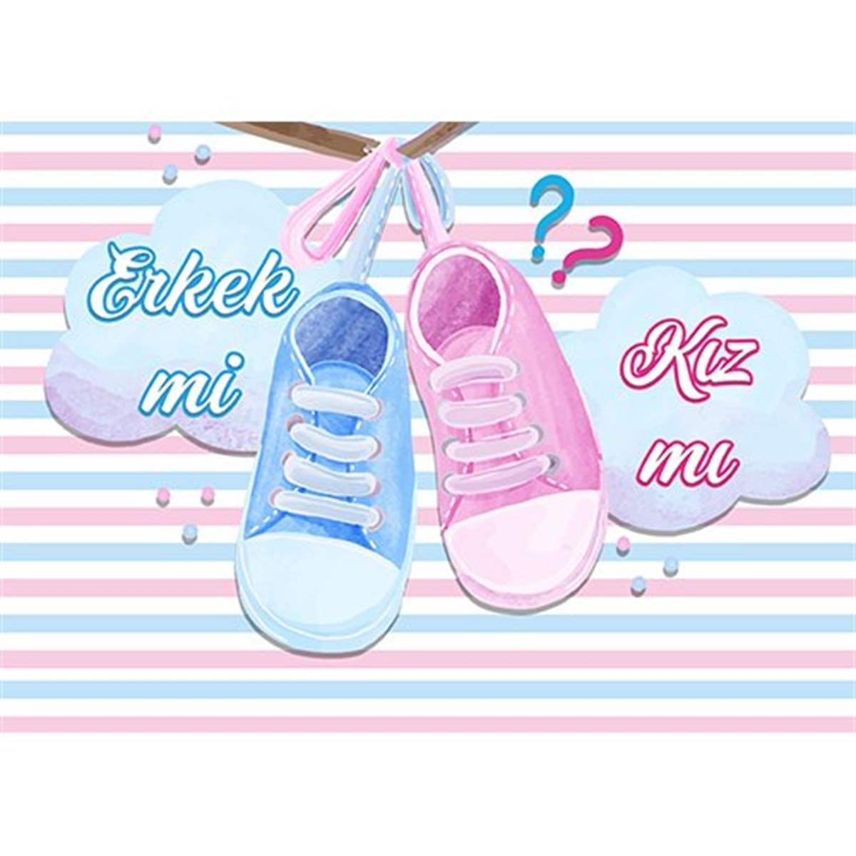 Kişiye Özel Cinsiyet Partisi Afişi