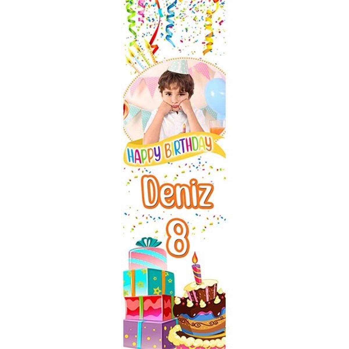Kişiye Özel Happy Birthday Kitap Ayracı 10 Adet