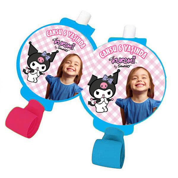 Black Pink KonseptiKişiye Özel Kuromi Kaynana Dili 6 Adet
